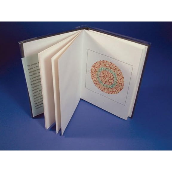 Ishihara Test Book for Colour Deficiency - 10 Plates Unlettered