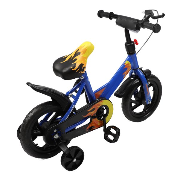 Bicicleta infantil Nikou 12 pulgadas ligera azul Bodega Aurrera