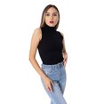 thumbnail image 1 of Pantiblusa Bocarosa con cuello de tortuga sin mangas. BOCAROSA 697DY/Top/casual, 1 of 4