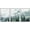 WHITE, variant on wall26 Framed Canvas Print Wall Art Set Film Grain Aerial View of Misty Forest Nature Wilderness Modern Art Rustic Landscape Relax/Calm Cool for Living Room, Bedroom, Office - 16"x24"x3 Whi
