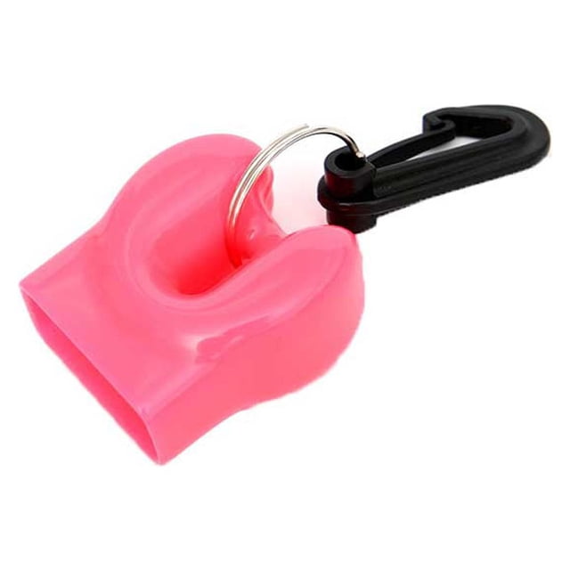 Porte-embout Couleur Vive Facile à Localiser Régulateur de Scène Résistance à la Corrosion Sport Plongée Rose