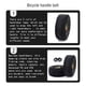 thumbnail image 4 of Yuarrent Paquete de 2 cintas para manillar de bicicleta VIARON, barra de repuesto para manillar, volante, caña de pescar, envoltura de Ciclismo Negro Colorido, 4 of 6