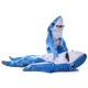 thumbnail image 2 of Mono para niños, disfraz de cosplay, disfraz de tiburón, ropa de escenario, disfraces de Halloween, accesorios navideños, monos para adultos, 2 of 4