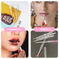 thumbnail image 4 of Cepillos de labios de silicona de 6 piezas cepillos de lápiz labiales cubiertos Cepillos de labios a prueba de polvo Aplicadores de lápiz labial, 4 of 5