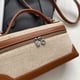 thumbnail image 3 of Bolso vagabundo de moda para mujer, correa ajustable de lona de Color en contraste, Bolso de viaje para mujer, 3 of 6