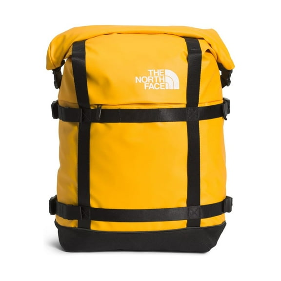 The North Face Commuter Pack Adult Backpack, Summit Gold/TNF Black