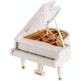 thumbnail image 1 of Caja de música para piano de bailarina, bailarina musical, piano mecánico automático, caja de música para bailarina de ballet, decoración de regalo encantadora para niñas, 1 of 5