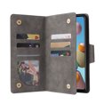 thumbnail image 5 of Case for Samsung Galaxy A21S Magnetic Leather Zipper Wallet Cover Card Holder, 5 of 5