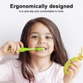 thumbnail image 4 of 1/2 Pcs Banana Toothbrush Cover with Toothpaste Dispenser Dust-Proof Compact Design Portable Toothbrush Head Holder, 4 of 8