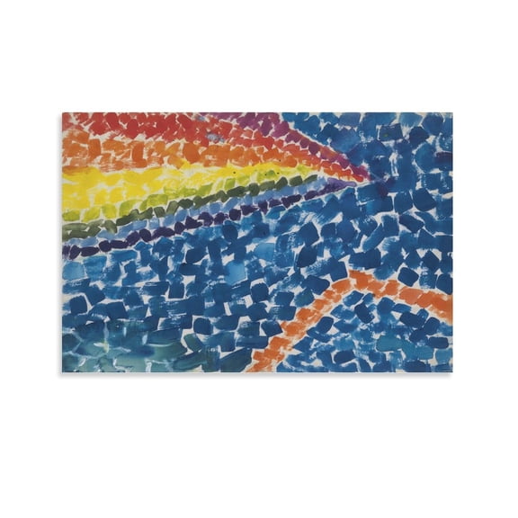 Painter Alma Thomas Color School Posters Art (5) Canvas Wall Art Picture Prints Hanging Photo Gift Decor Home Artworks 16x24inch(40x60cm)