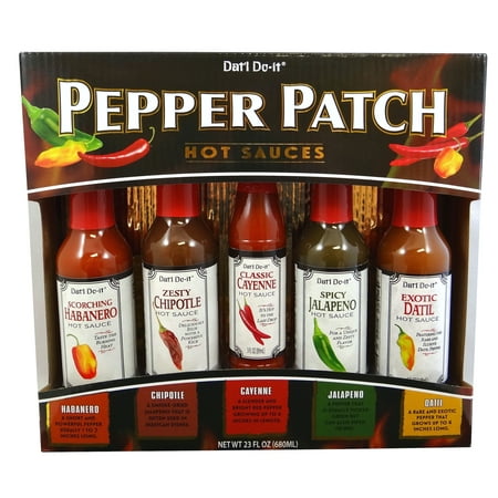 Dat'l Do-It Pepper Patch Sauces Gift Set, 5 Sauces, 1 Ct
