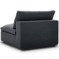 thumbnail image 4 of Modway Commix 6-Piece Fabric Down Filled Overstuffed Sectional Sofa Set in Gray, 4 of 7