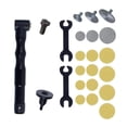 thumbnail image 2 of Eje de Pulido Kit Rotary Herramientas Manuales Engranaje de 90 Grados Diseño Robusto en Metal Compatible con Joyería Carpintería Escultura Negro, 2 of 9