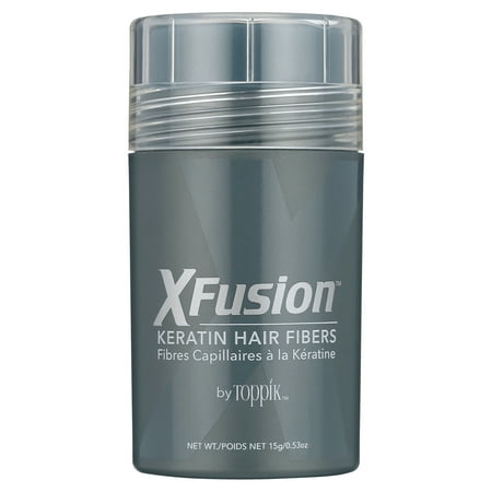 XFusion Dark Brown Keratin Hair Fibers (Size : 0.53 oz)