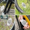 thumbnail image 2 of Reflectores decorativos para radios de bicicleta, serie reflectante brillante, forma ovalada, material de calidad de fácil instalación, fuerte brillo reflectante, resistente al agua y al desgaste,, 2 of 5