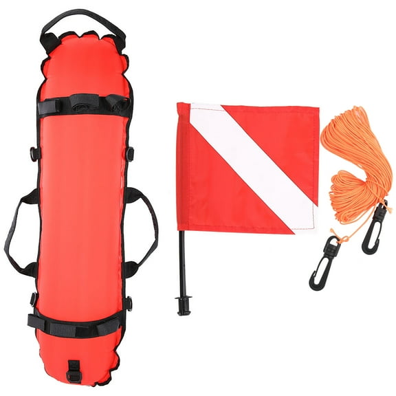 Diving Float Ball, Scuba Diving Inflation KEEP DIVING Signal Float Ball Inflation Torpedo Buoy, For Diving Outdoor