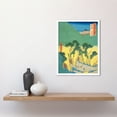 thumbnail image 2 of The Goldmines Sado Province Utagawa Hiroshige Japanese Woodblock Framed Wall Art Picture Print 12x16 inch, 2 of 5