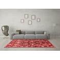 thumbnail image 3 of Ahgly Company Indoor Round Animal Red Traditional Area Rugs, 4' Round, 3 of 4