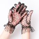 thumbnail image 4 of 3 pares de guantes de encaje, guantes de malla de lunares, elegantes guantes de encaje para fiesta de té, guantes cortos de boda Vintage para disfraz de mujer JM, 4 of 5
