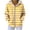 Yellow Sweatshirts, variant on Jsaierl Women's Trendy Striped Zip Up Hoodies Sweatshirts Drawstring Kangaroo Pocket Lightweight Fall Tops S-2XL