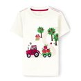 thumbnail image 2 of Gymboree Garçons et Enfant en Bas Âge Brodé Graphique Manches Courtes T-Shirts, Scène de Pomme, 2T, 2 of 2