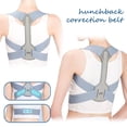 thumbnail image 3 of DAGESVGI Posture For Women and Men,Back Support Brace Posture Shoulder Back Upper Straightener Belt,Adjustable Su, 3 of 8
