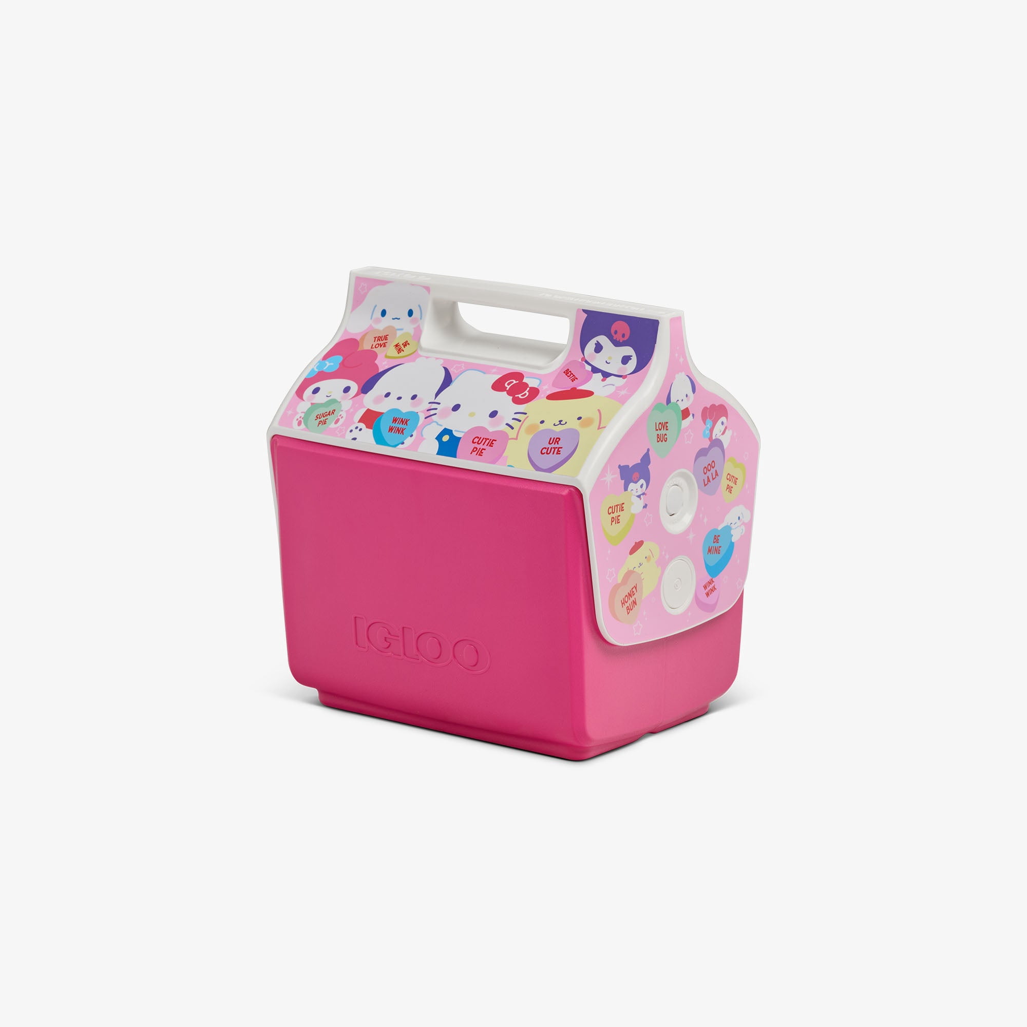 Igloo x Hello Kitty and Friends x Sweethearts Candies Little Playmate Hardside Cooler, 9 Can Capacity