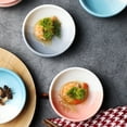 thumbnail image 4 of Ceramic Dip Bowl Set, Condiments Server Dishes, Dishes Small Sauce Bowls Cups For Sushi Appetizer Serving Tray-pink-set of 4, 4 of 8