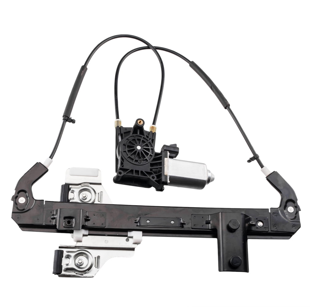 Replacement Window Regulator with Rear Right Driver Side for Chevy Tahoe 00-06, Silver