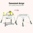 thumbnail image 3 of Dream On Me Curio Lightweight & Convertible Sit N Seek Activity Center, Lime, 3 of 10