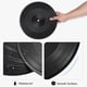 thumbnail image 3 of Uxcell Decoración de discos de vinilo en blanco de 12 pulgadas, discos de vinilo falsos para estética de pared, paquete de 2, 3 of 7