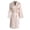 Beige A, variant on Women's Satin Kimono Robe Feather Trim Silk Robes Bridesmaid Robes Bridal Party Sleepwear Gown Wedding Makeup Robes Beige A