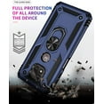 thumbnail image 4 of Phone Cases for Moto G Power 2021, Moto G Power 2021 Case with Holder Pink, Moto G Power 2021 Case  Shockproof (Blue, Moto G Power 2021), 4 of 14