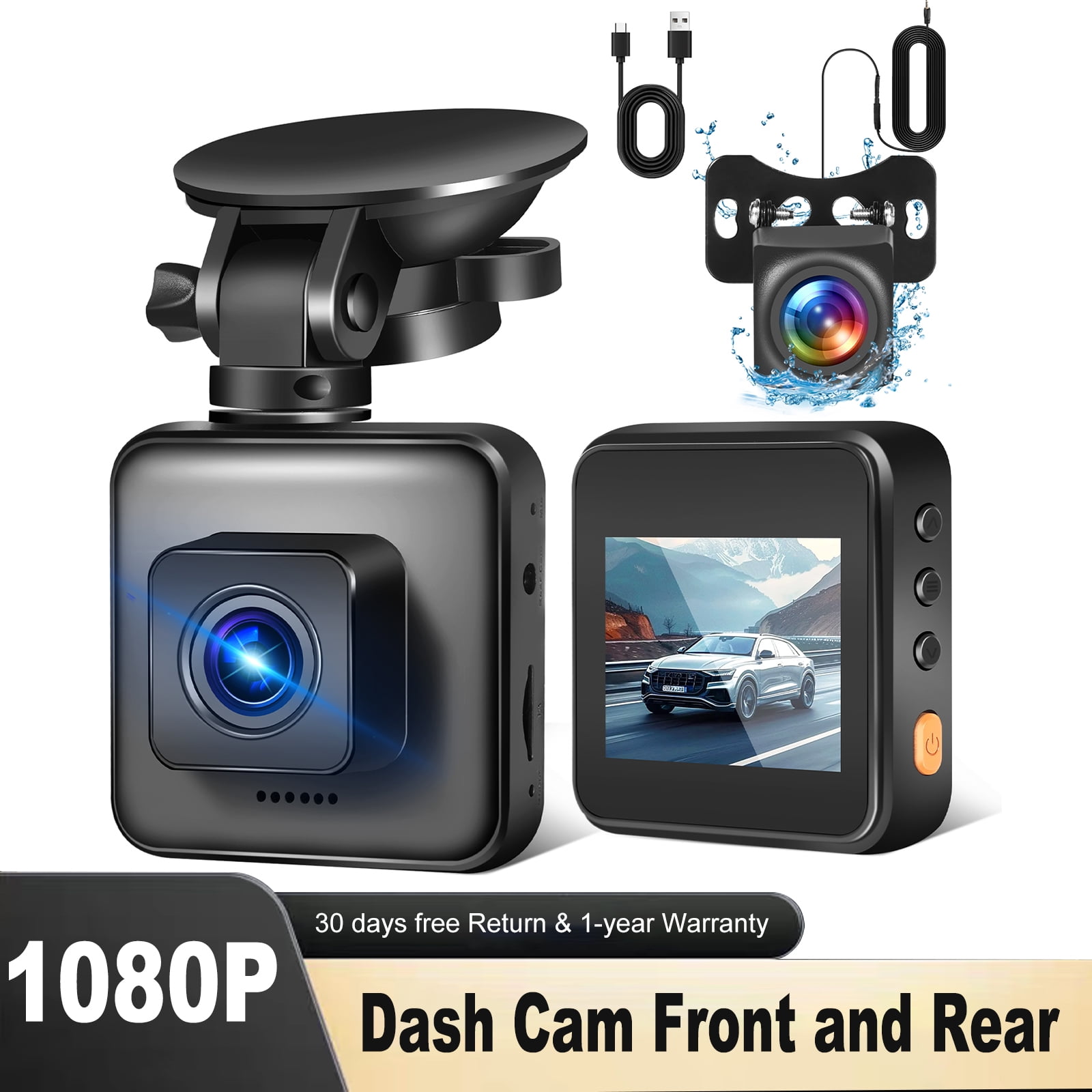 YADA 720P HD Roadcam Universally Compatible Window Mounted Dash