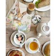 thumbnail image 4 of Easter Kitchen Dish Towels for Drying Dishes Set of 4, Vintage Spring Bunny Eggs Farmhouse Floral Leaves Waffle Weave Microfiber Hand Tea Bathroom Towels Quick Dry & Absorbent Towel 15.7x23.6, 4 of 7