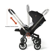 Cochildor Citi 2.0 Pro Baby Stroller, Rear-Facing with 3 Modes, Adjustable Handle, Extendable Seat Panel Standard Stroller, Black