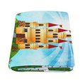 thumbnail image 2 of CADecor Castle Throw Blanket Bed Sofa Blanket 58x80 inches, 2 of 3