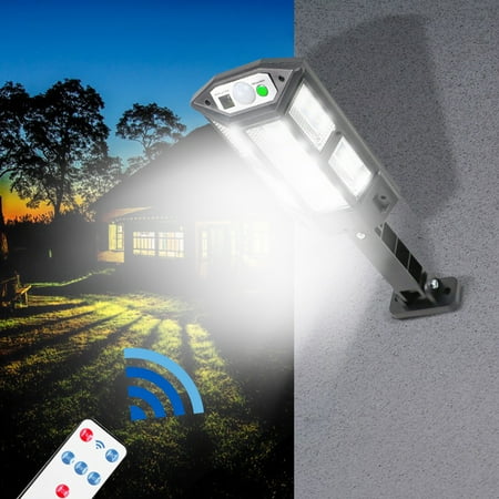 

SHIMELE Solar Outdoor Lights Motion Sensor Solar Powered Lights 3 Modes with 43 LED Lamp Beads Wall Security Lights for Fence Yard Garden Patio Front Door