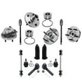 thumbnail image 6 of Detroit Axle - 16PC Front Coil Spring and Struts w/ Wheel Hub Bearings, Ball Joints, Sway Bars, Inner Outer Tie Rods & Boots for 2004 2005 Ford Explorer / Mercury Mountaineer 4.0L V6, 6 of 7