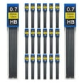 thumbnail image 1 of RENACLIPY 240Pcs Pencil Lead Refills Black Resin for Mechanical Pencils Writing Drawing 2.4X0.03X0.03In, 1 of 7