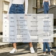 thumbnail image 3 of Capri Jeans for Women High Waisted Wide Leg Trendy Strechy Loose Straight Cropped Denim Jeans Pants with Pockets Blue-D XL(XL), 3 of 8