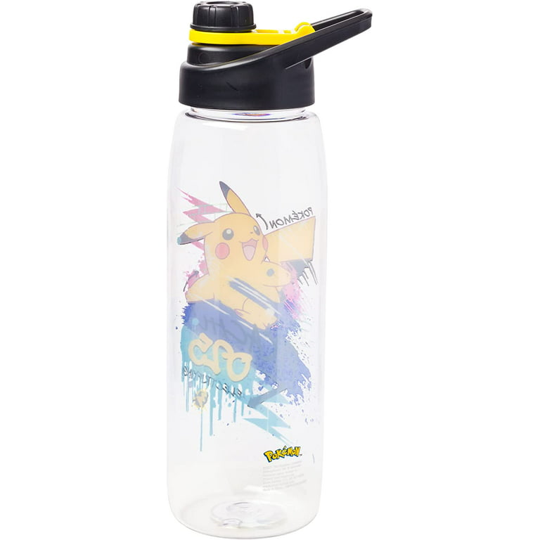Pokemon: Skate Graffiti - Electrifying Pikachu 28oz Tritan Water Bottle with Screw Lid