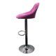 thumbnail image 4 of Jauz Improvement Banco Giratorio Color Fucsia Con Estructura de Acero y Posapie Ideal Para Bar Barra (P0254), 4 of 5