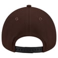 thumbnail image 4 of Men's New Era  Dark Brown Washington Commanders Burnt Wood A-Frame 9FORTY Adjustable Hat, 4 of 5