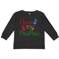 thumbnail image 3 of Inktastic Pawpaw Grandkids Handprints Boys or Girls Long Sleeve Toddler T-Shirt, 3 of 5