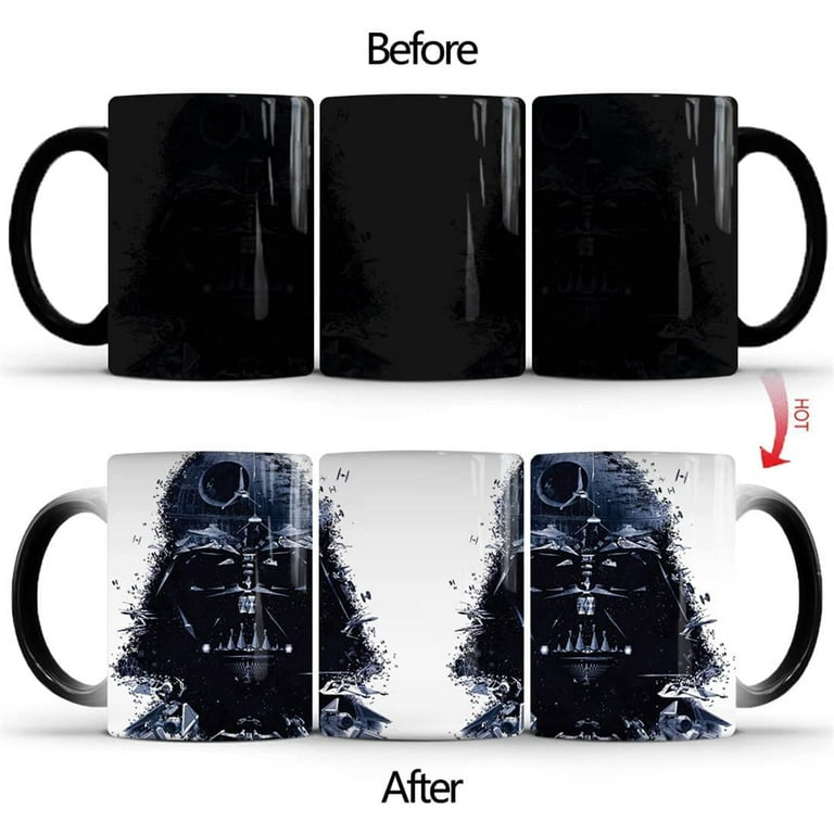 Star Wars Inspired Darth Vader Coffee Mug, Heat Sensitive Color Changing  Magic Coffee Mug Cups,cartoon Anime Milk Tea Mug, Best Gifts For Boyfriends
