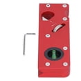thumbnail image 4 of Chamfer Jointer Jointing Plane 15.5x2.5x5.4cm Carbon Steel Blade Red with Wrench Adjustable Knob, 4 of 5