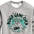 thumbnail image 3 of Instant Message - Never Game Over - Toddler & Youth Crewneck Fleece Sweatshirt, 3 of 6