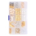 thumbnail image 3 of Cuentas para rastas cuentas de tubo para el cabello bobina de aleación de moda exquisita para hombres y mujeres para boda ANGGREK Otros, 3 of 8