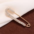 thumbnail image 3 of 4 unids suéter broches ropa Rhinestone Pasas de pecho ropa decoración accesorios, 3 of 5